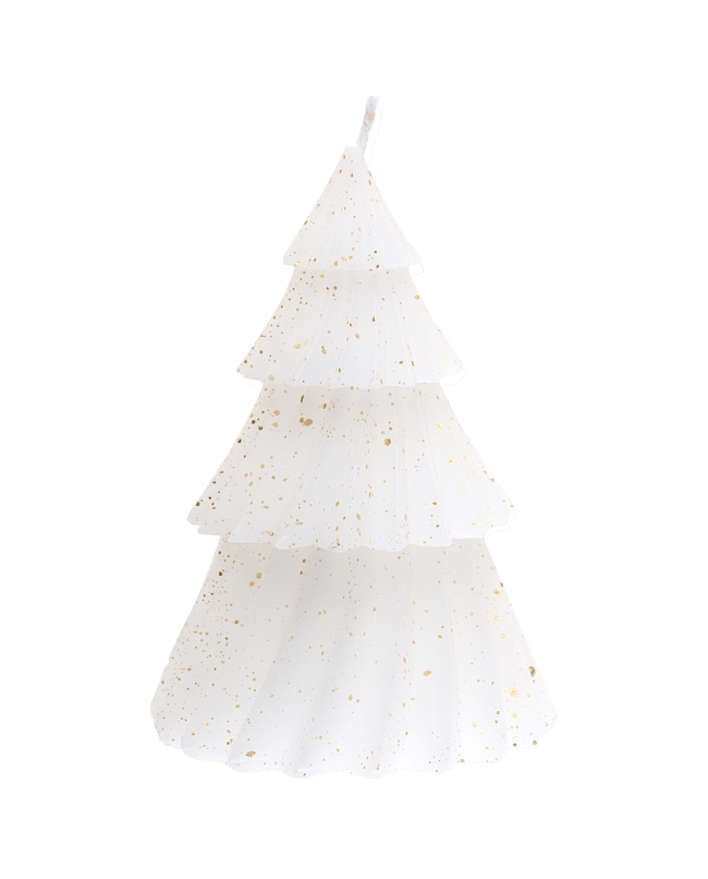 Vela Arbol Dorado Chic 7.5X12.5cm Parafina ***OFERTA DTO NO ACUMULABLE