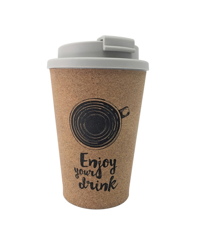 Vaso Corcho Reutilizable 300ml