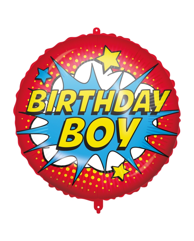 18/46cm Bday Boy Superheroe, Cinta Y Peso ***OFERTA DTO NO ACUMULABLE