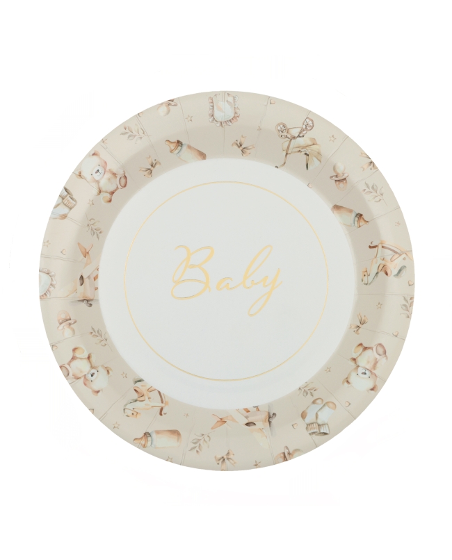 Plato Oso Baby 22.5cm Carton