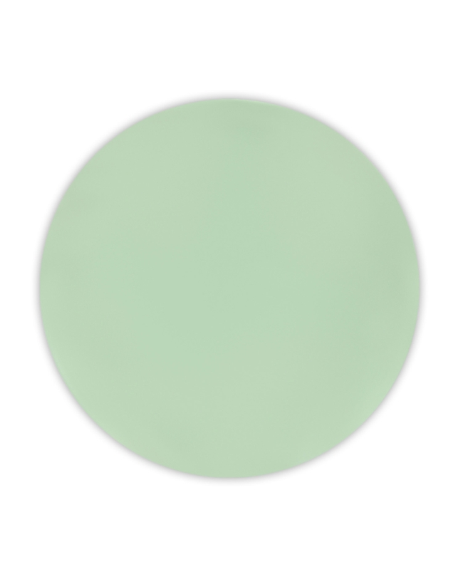 Plato Plastico Duro Reutilizable 20cm Hondo Verde Pastel ***OFERTA DTO NO ACUMULABLE