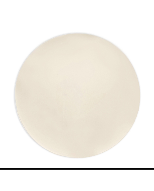 Plato Plastico Duro Reutilizable 20cm Hondo Beige ***OFERTA DTO NO ACUMULABLE