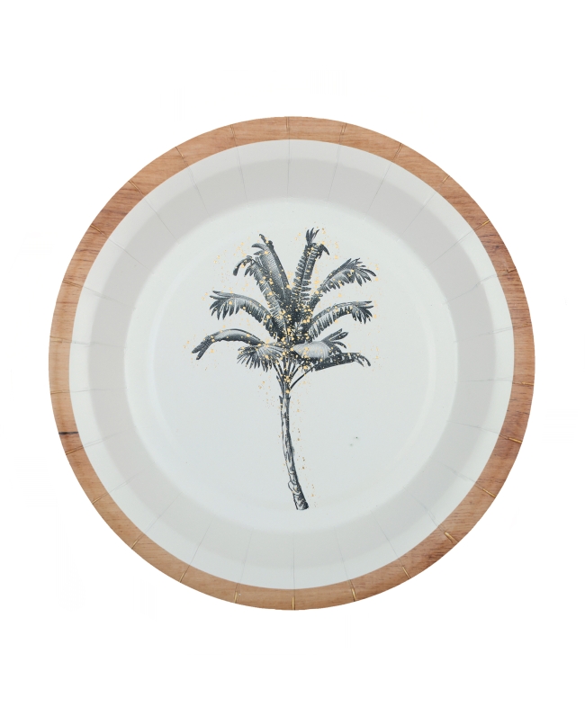 Plato Selva Gris 22.5cm Carton