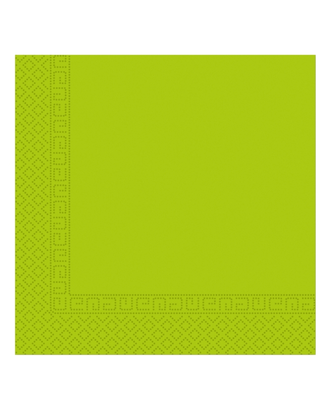 Servilletas 33X33 Verde Claro 3Ply Fsc 