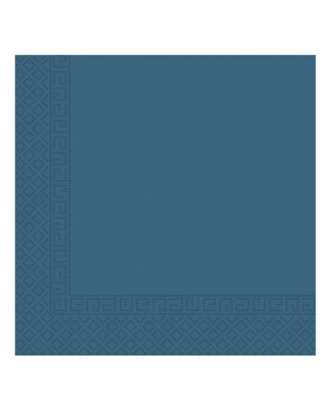 Servilletas 33X33 Azul 3Ply Fsc 
