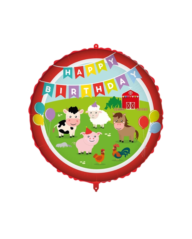 18/46cm Happy Bday Granja, Cinta Y Peso ***OFERTA DTO NO ACUMULABLE