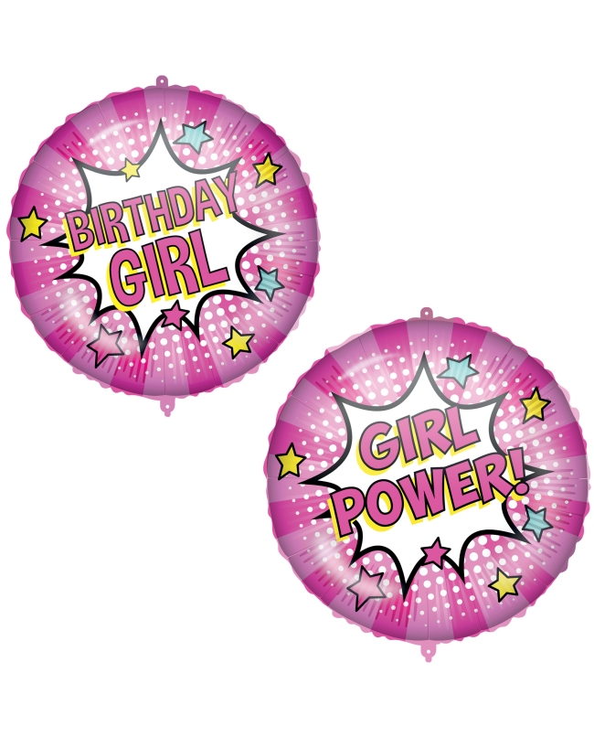 18/46cm Bday/Power Girl 2 Caras, Cinta Y Peso ***OFERTA DTO NO ACUMULABLE