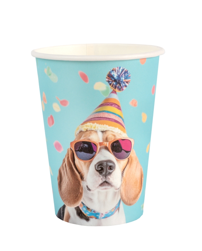Vaso Perro 7.8X9.7cm /27cl Carton