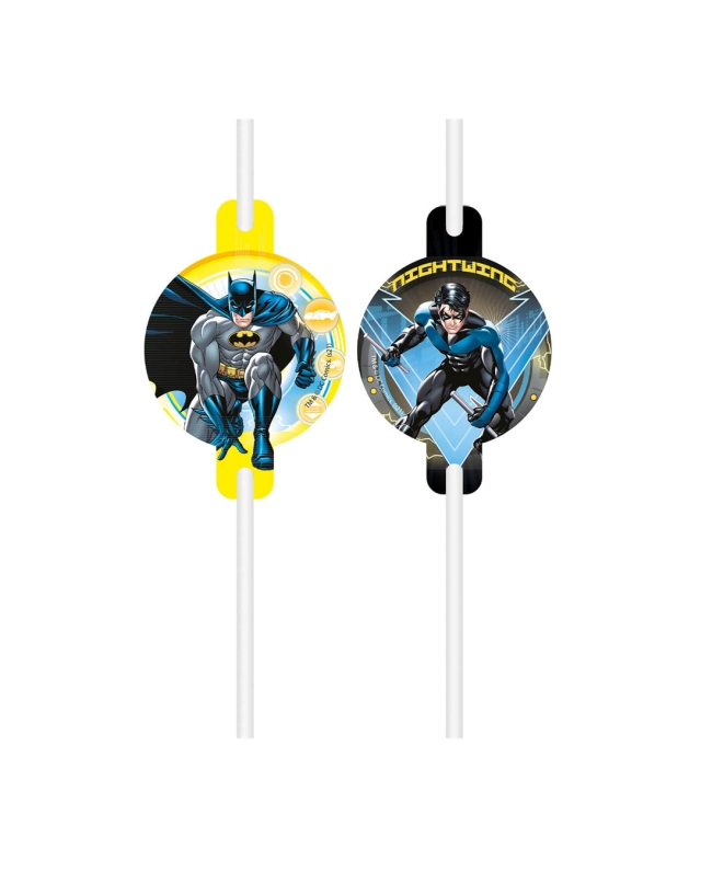 Pajitas Papel Batman Fsc