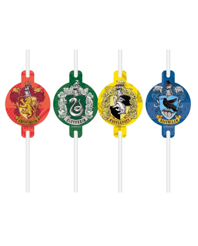 Pajitas Papel Harry Potter Hogwarts Fsc