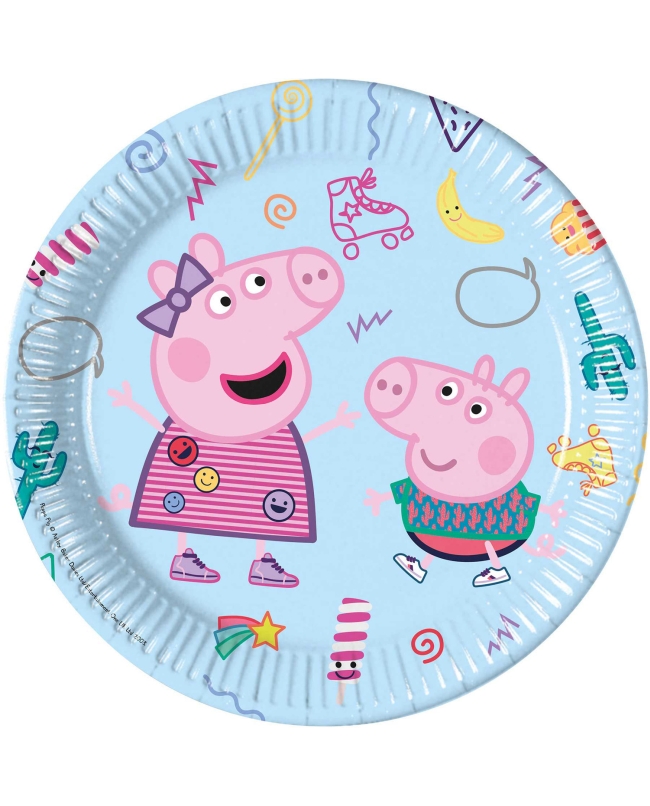 Platos 23cm Peppa Pig Fsc