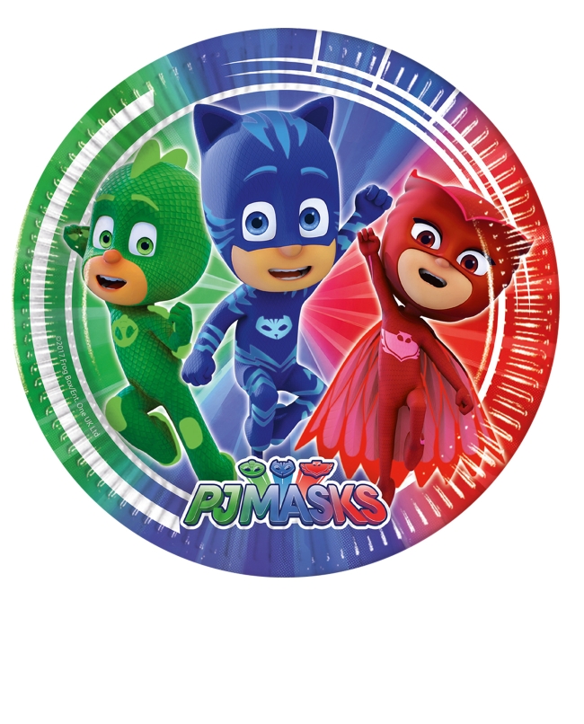 Platos 23cm Pj Masks Fsc