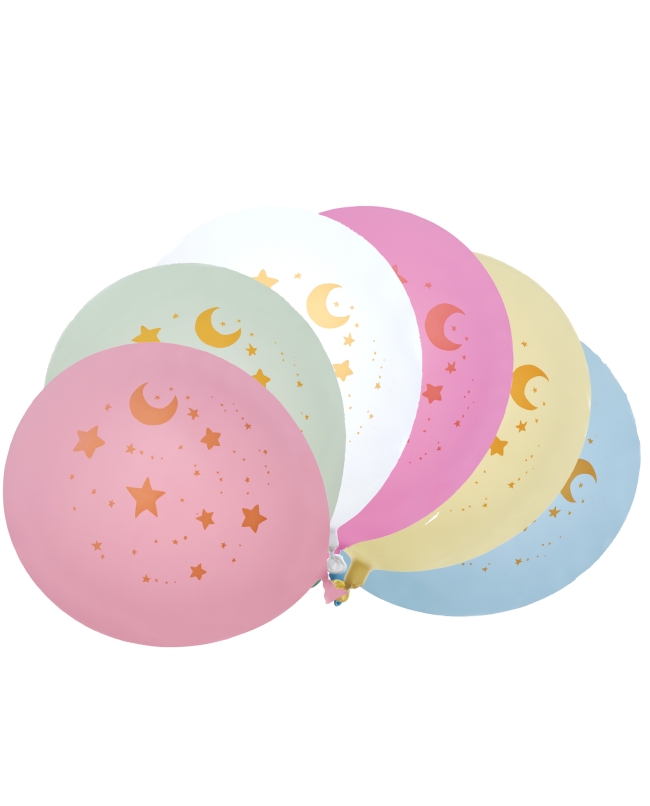 Globo Unicornio Rosa 30cm Latex