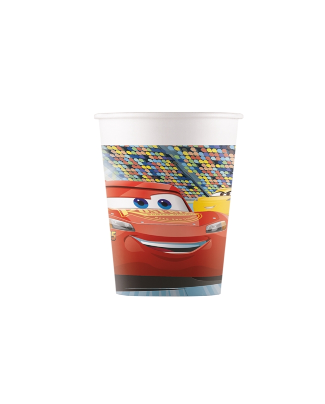 Vasos Papel 200ml Cars 3