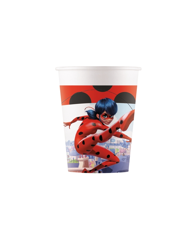 Vasos Papel 200ml Ladybug Fsc