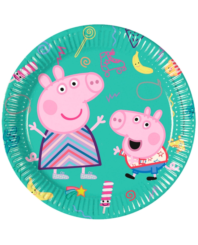 Platos 20cm Peppa Pig Fsc