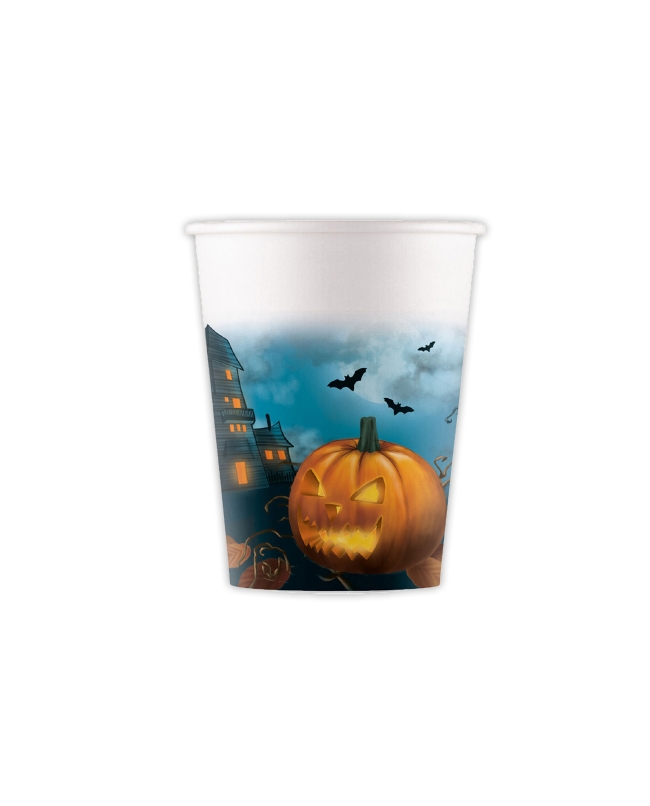 Vasos Papel 200ml Halloween Sensations