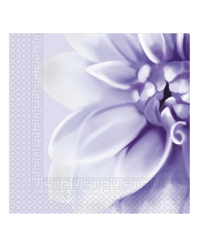 Servilletas 33X33 Dalia Purpura 3Ply Fsc 