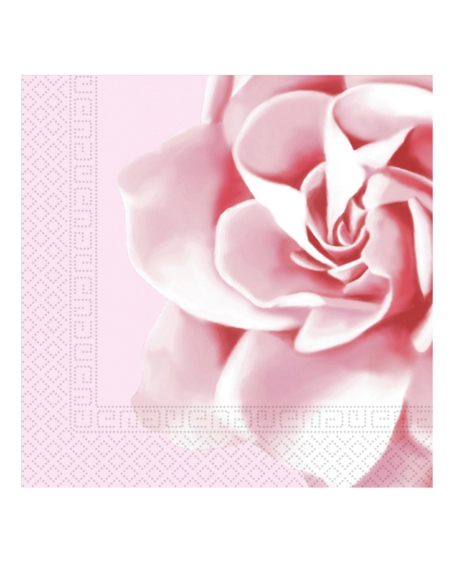 Servilletas 33X33 Rosa 3Ply Fsc 