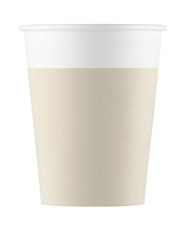 Vasos Papel 200ml Beige Fsc ***OFERTA DTO NO ACUMULABLE