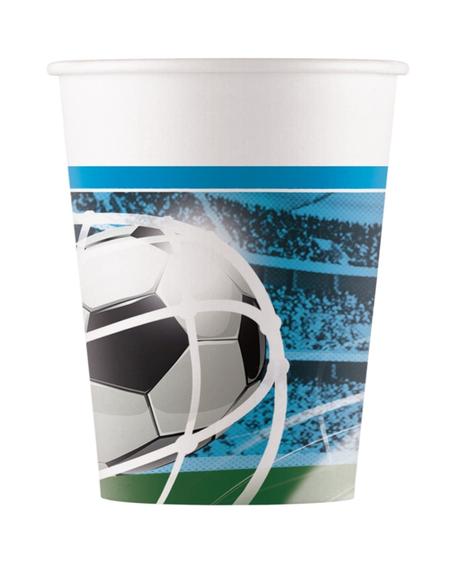 Vasos Papel 200ml Futbol Fsc