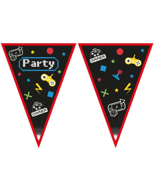 Banderin Game Party Fsc