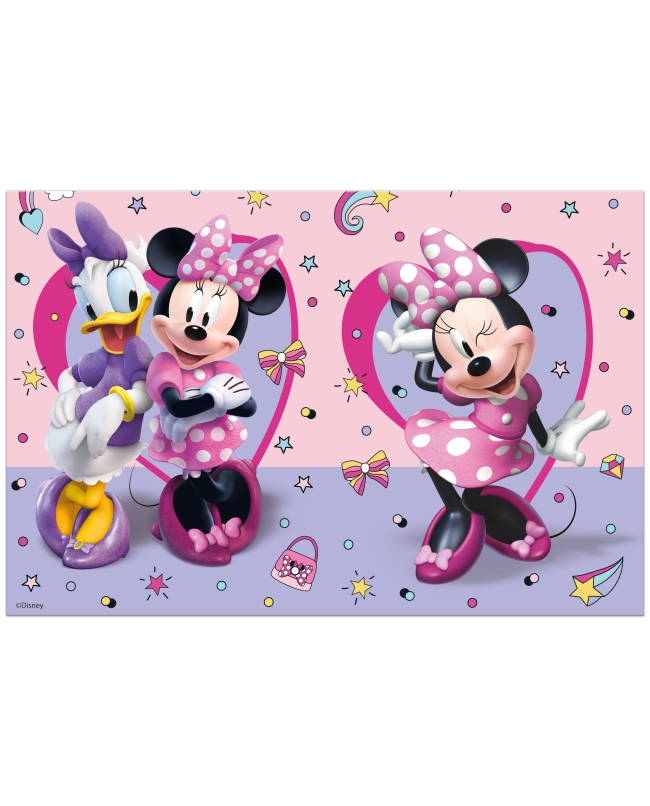 MANTEL PLASTICO 120X180cm MINNIE JUNIOR
