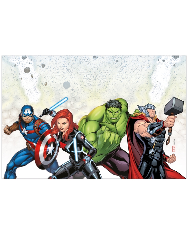 MANTEL PLASTICO 120 X 180cm AVENGERS INFINITY