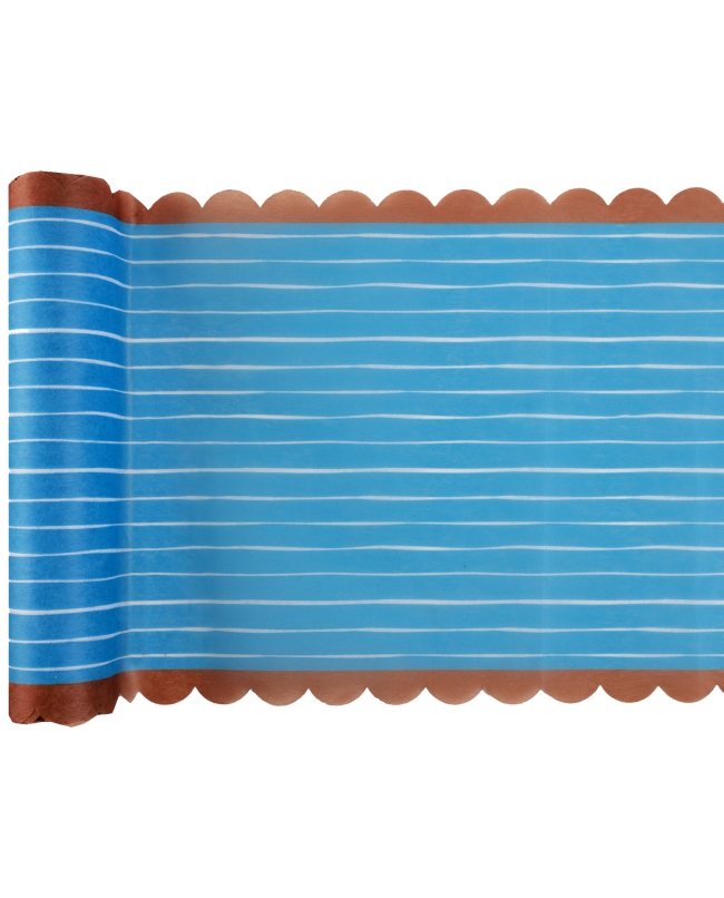 Camino Mesa Dolce Vita Azul Cielo 28cm Tela No Tej. Poliester 2,5m