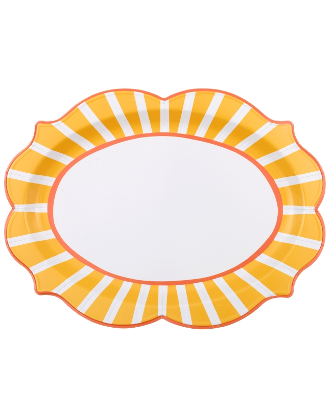 Bandeja Dolce Vita Amarillo 36X26cm Carton