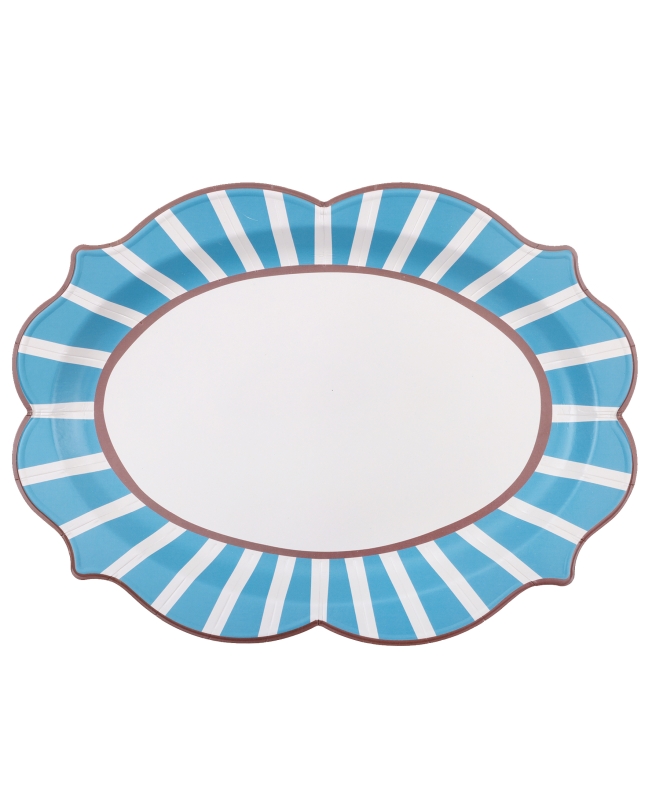 Bandeja Dolce Vita Azul Cielo 36X26cm Carton