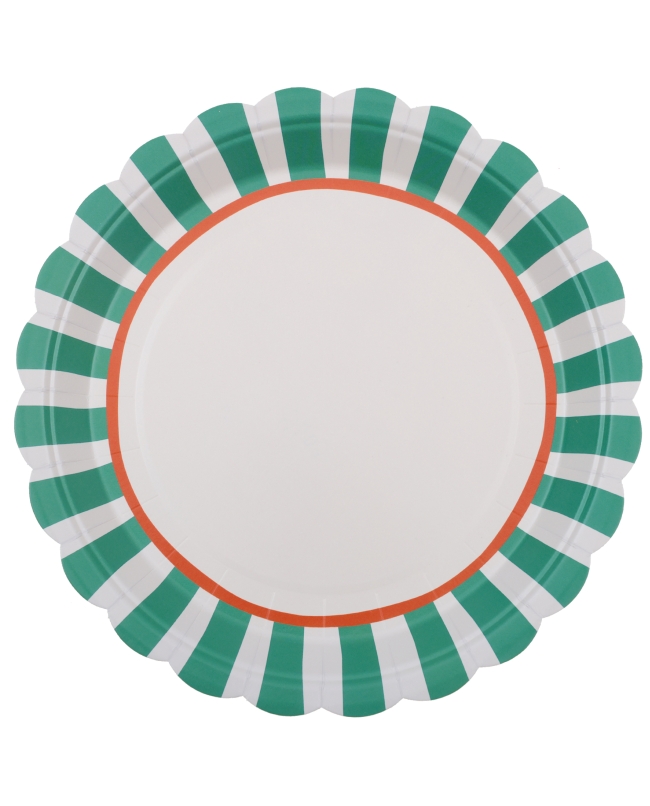 Plato Dolce Vita Verde Jade 23cm Carton