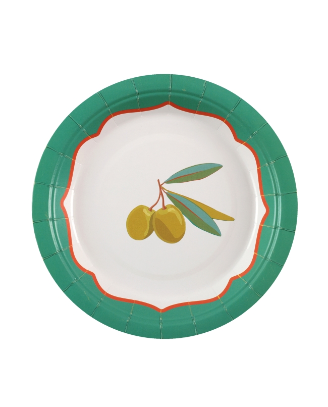 Plato Pequeño Dolce Vita Verde Jade 17.5cm Carton