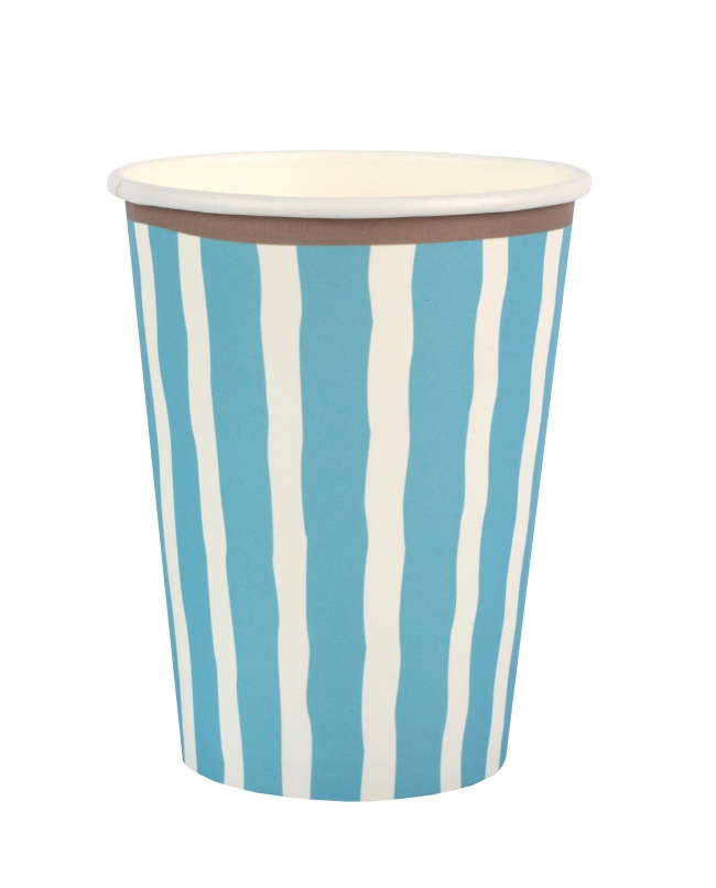 Vaso Dolce Vita Azul Cielo 7.8X9.7cm /27cl Carton