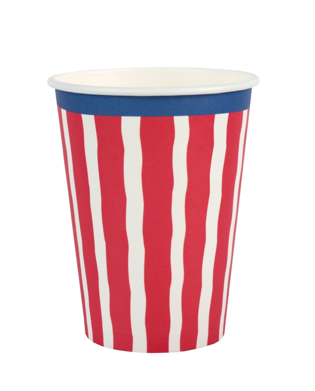 Vaso Dolce Vita Rojo 7.8X9.7cm /27cl Carton