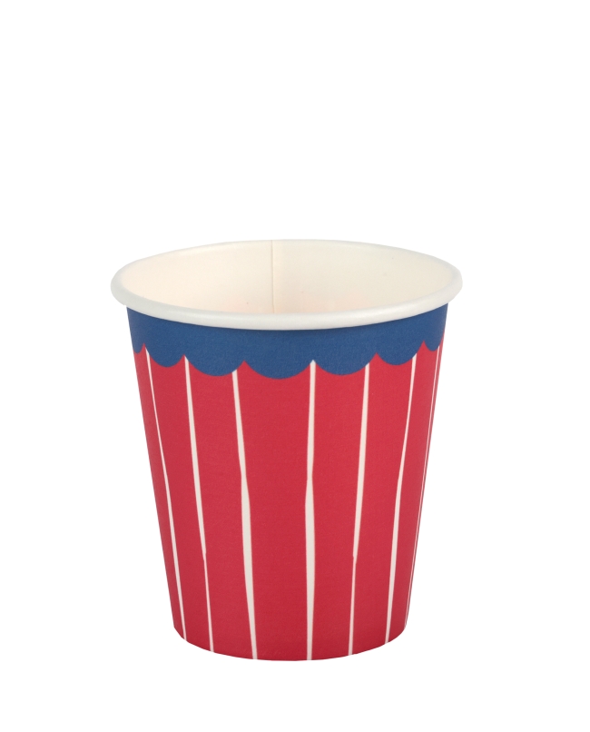 Taza Cafe Dolce Vita Rojo 5.9X6.5cm /9cl Carton