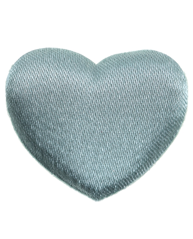 Confeti Mesa Corazon Verde Jade 3X2.5cm Tela