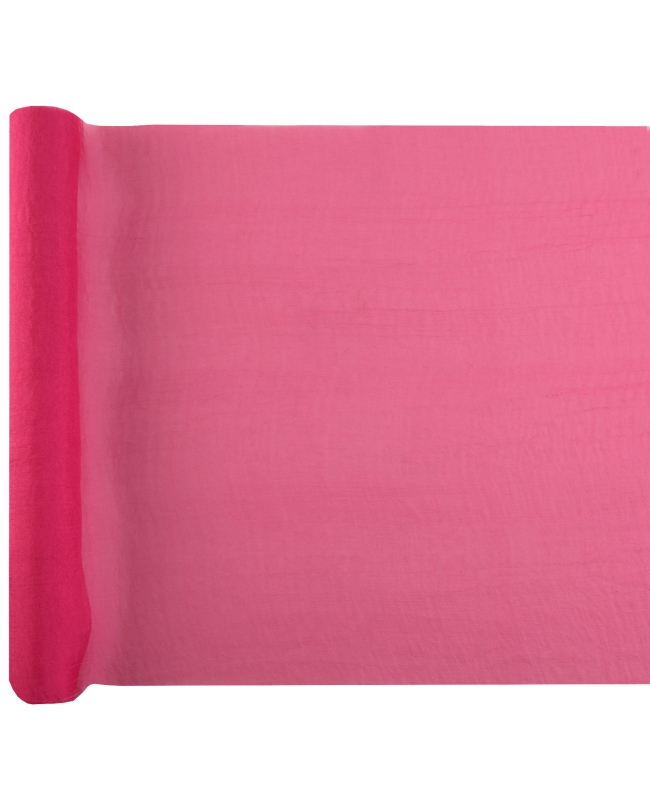 Camino Mesa Holi Fucsia 35cm Tela India 5M