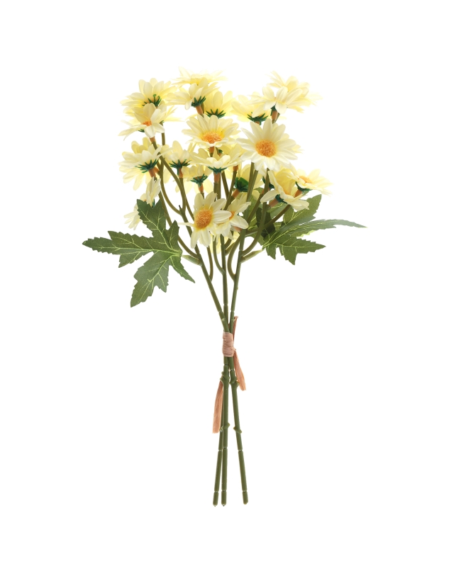 Ramo Primaveral Amarillo 15X14X26cm Poliester Y Plastico