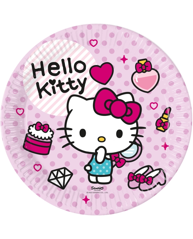 Platos 23cm Hello Kitty Fashion Fsc