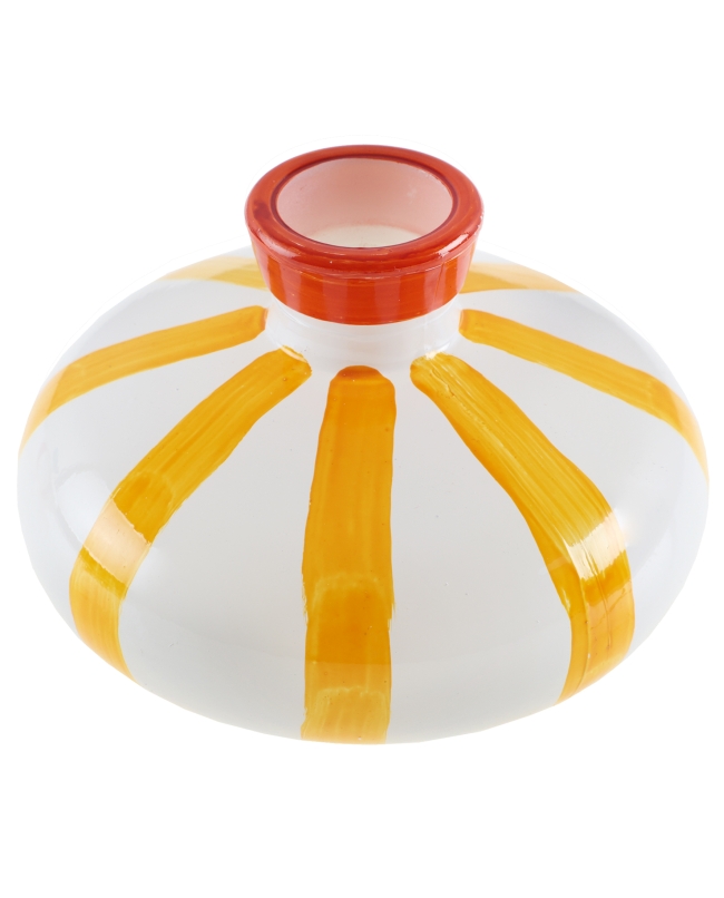 Jarron Pequeño Dolce Vita Amarillo 9X6.5cm Vidrio