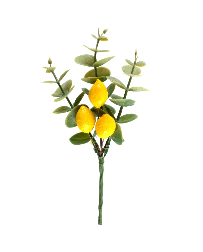 Ramo Pica Limon Amarillo 4X14cm Plastico