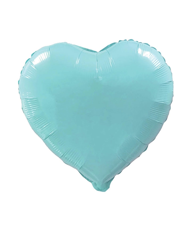 18/46cm Corazon Azul Pastel, Cinta Y Peso ***OFERTA DTO NO ACUMULABLE