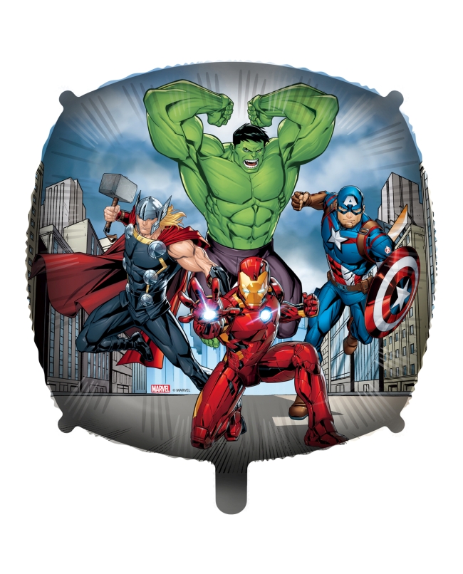 18/46cm Avengers Cuadrado Con Cinta Y Peso ***OFERTA DTO NO ACUMULABLE