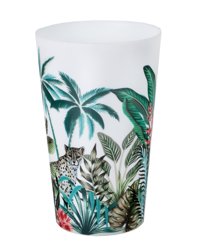 Vaso Reutilizable Java 7.3X11.6cm /33cl Polipropileno