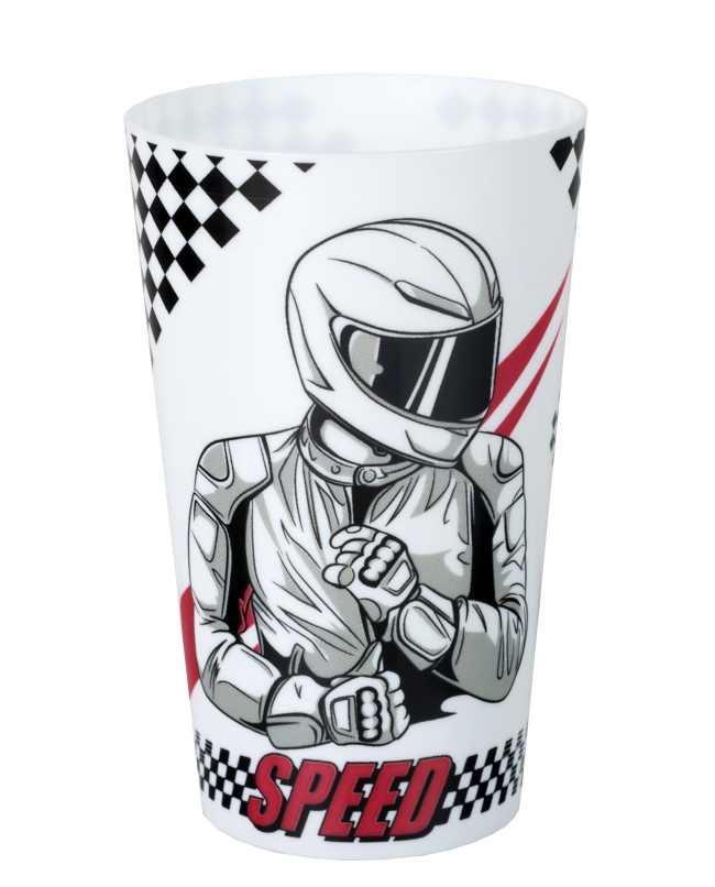 Vaso Reutilizable Formula 1 7.3X11.6cm /33cl Polipropileno