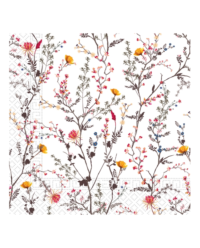 Servilletas 33 x 33cm Ramas Modernas 3Ply Fsc