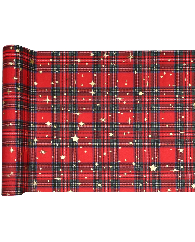 Camino Mesa Cuadros 28cm Tela Crepe 2,5m***OFERTA DTO NO ACUMULABLE
