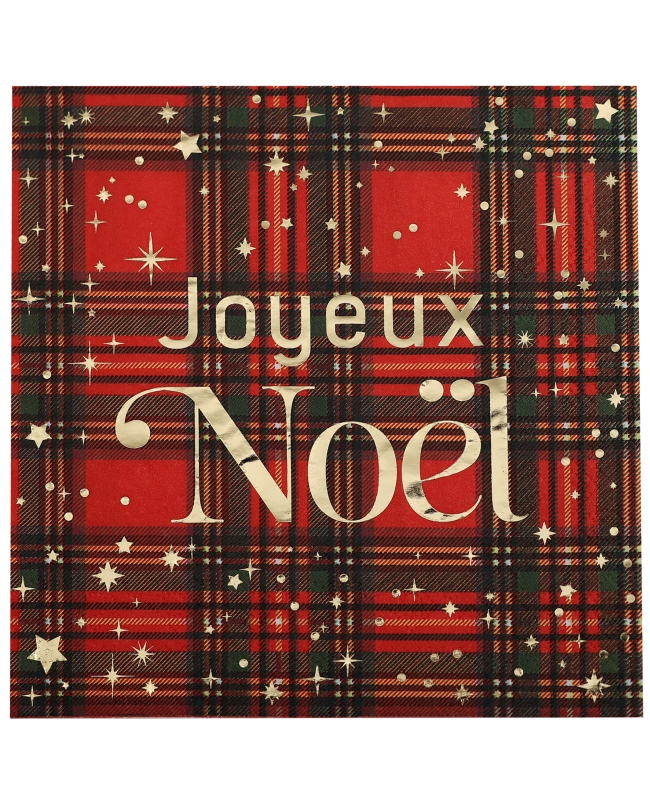 Servilleta Cuadros 33X33cm Papel 3 Capas ***OFERTA DTO NO ACUMULABLE
