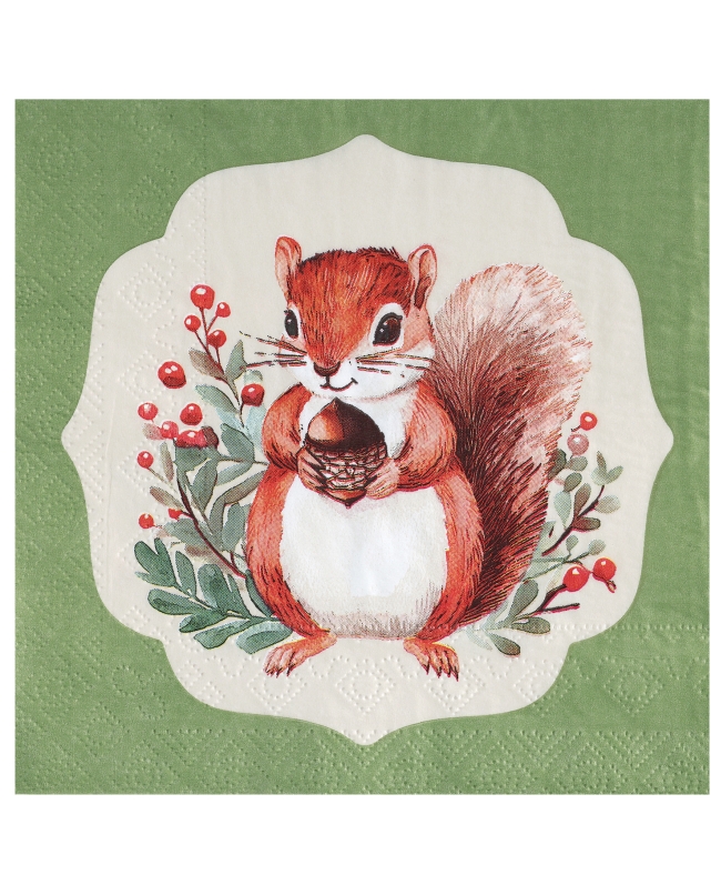 Servilleta Ardilla 33X33cm Papel 3 Capas ***OFERTA DTO NO ACUMULABLE